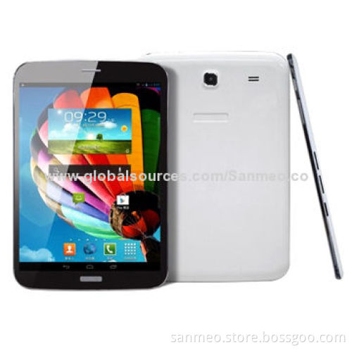 7.85-inch Tablet PCs with CPU MTK8312, Dual-core Cortex A7, 1.2GHz/RAM 512MB/1GB, ROM 8/4GB